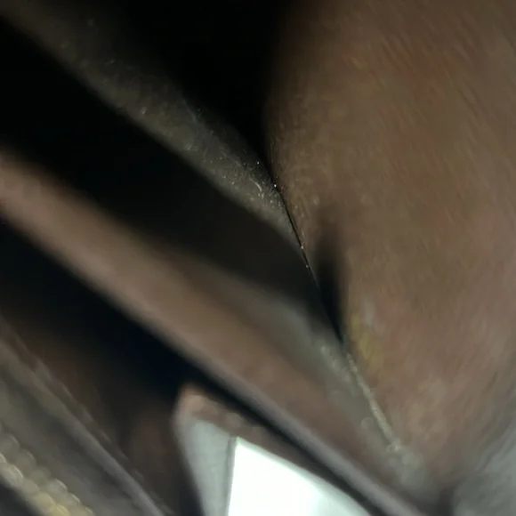 Louis Vuitton Brown Denim Wallet - Picture 7 of 7